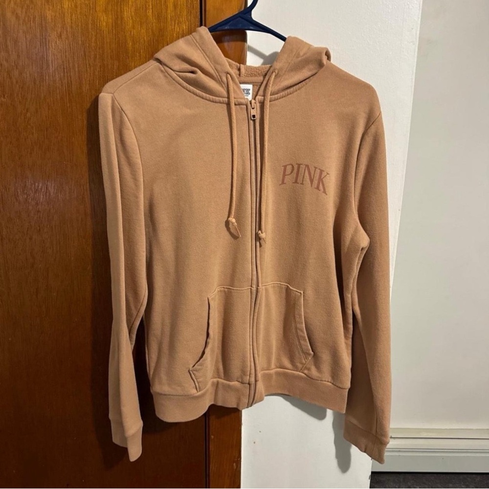 PINK brown/tan Hoodie